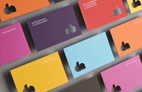 Colorfully Fresh Business Cards