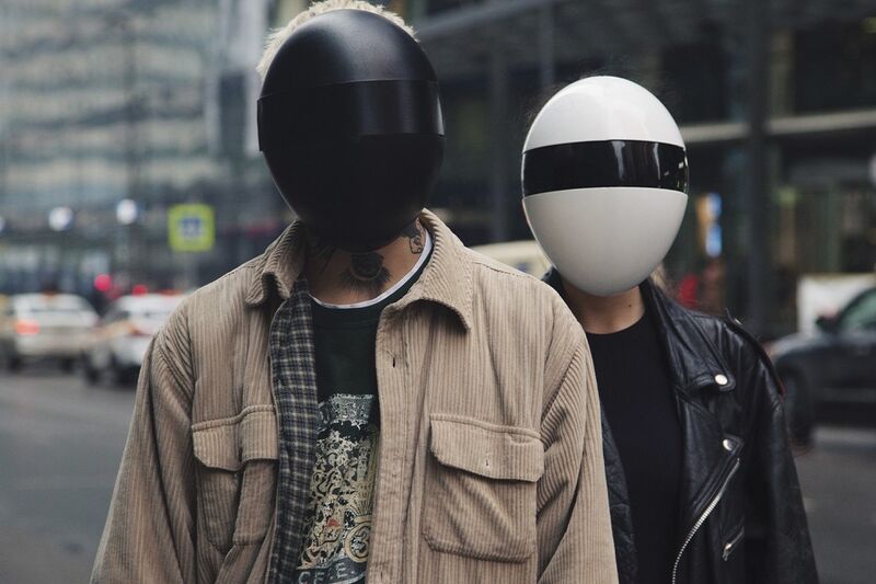 Musical Duo-Inspired Face Masks : Daft Punk Face Masks