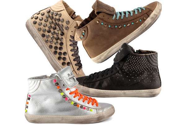 Subtly Studded Sneakers