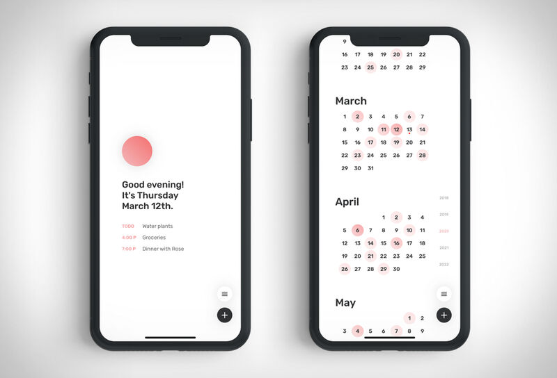 Minimalist Calendar Apps Dawn Minimal Calendar