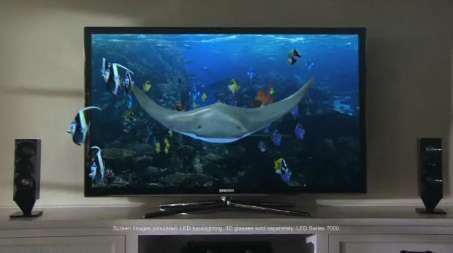 Underwater 3D Televisions