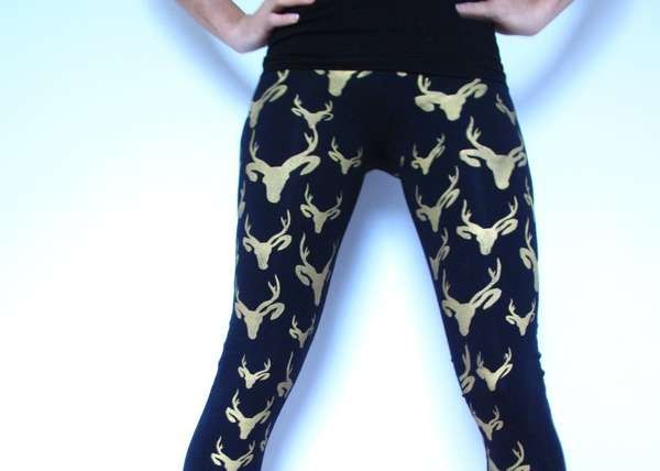 Deer Head Leggings