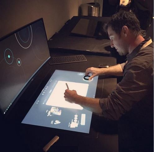 Tabletop Touchscreen Desks