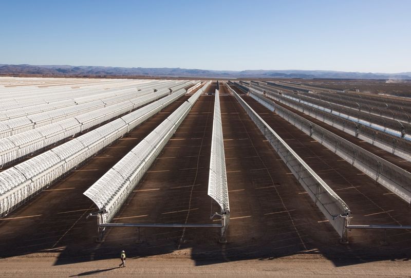 Giant Desert Solar Plants