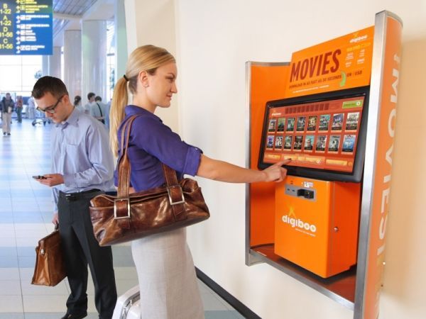 Airport Movie Kiosks