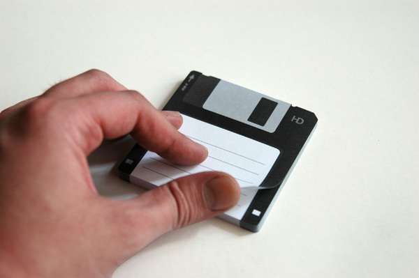 Floppy Disk Sticky Notes