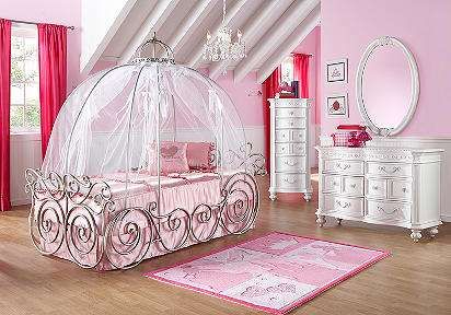 Disney cinderella carriage bed best sale