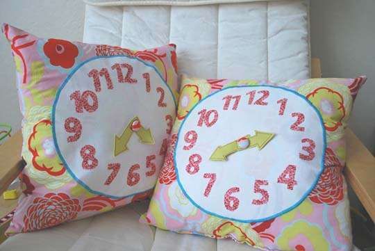 Time Teller Cushions