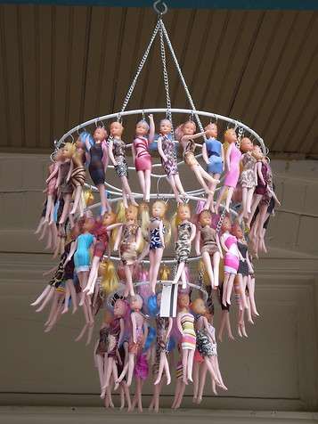 Recycled Toy Lighting