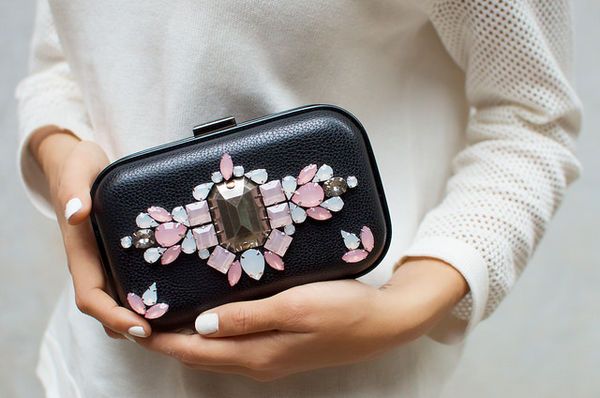 DIY Rhinestone Purses