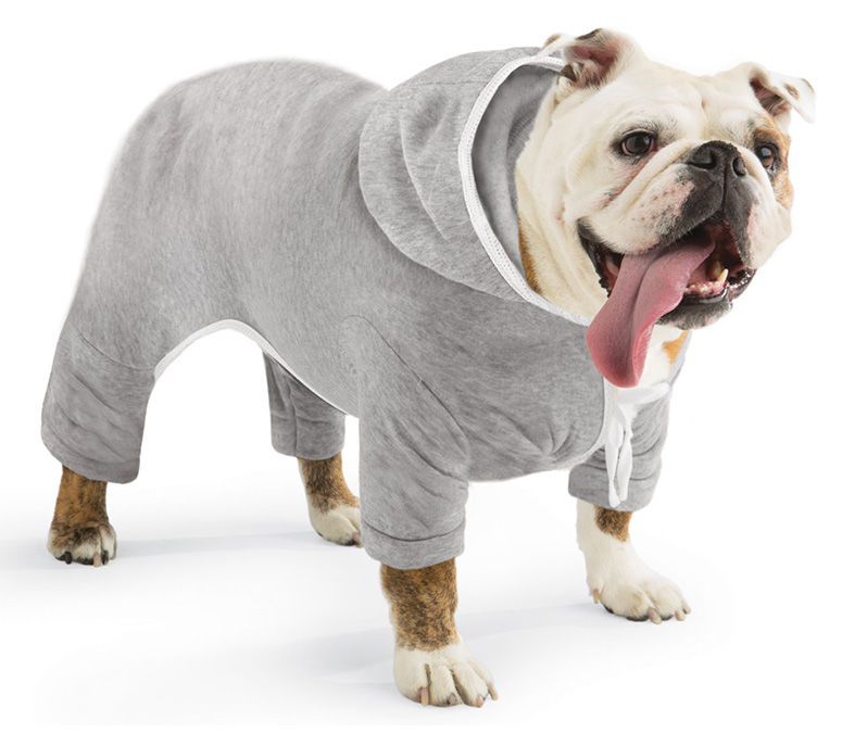 Pooch Workout Gear Doggie Hooded Jogging Suit