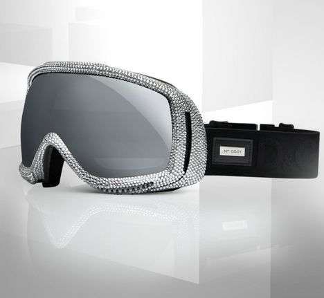 Crystallized Snow Goggles