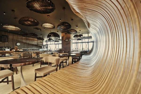 Wavy Wood Coffeeshops