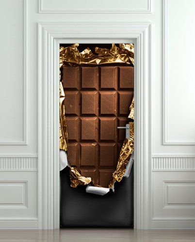 Chocolate Door Decals