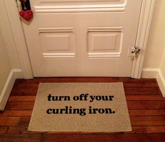 Humorous Safety Door Mats