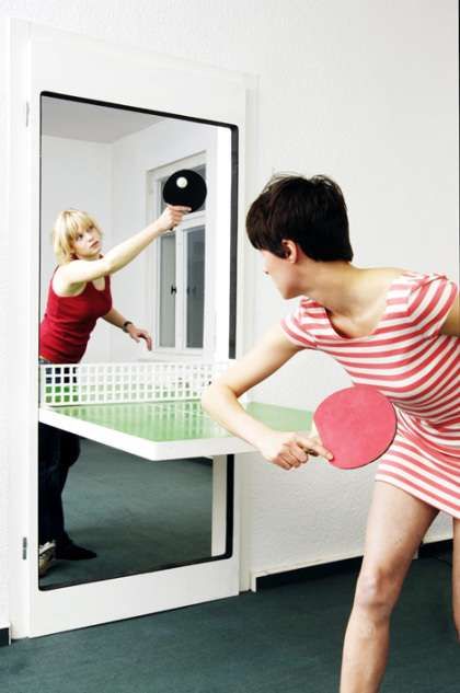 Convertible Door + Ping Pong Table