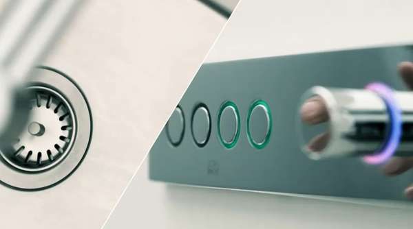 Futuristic Touch Faucets