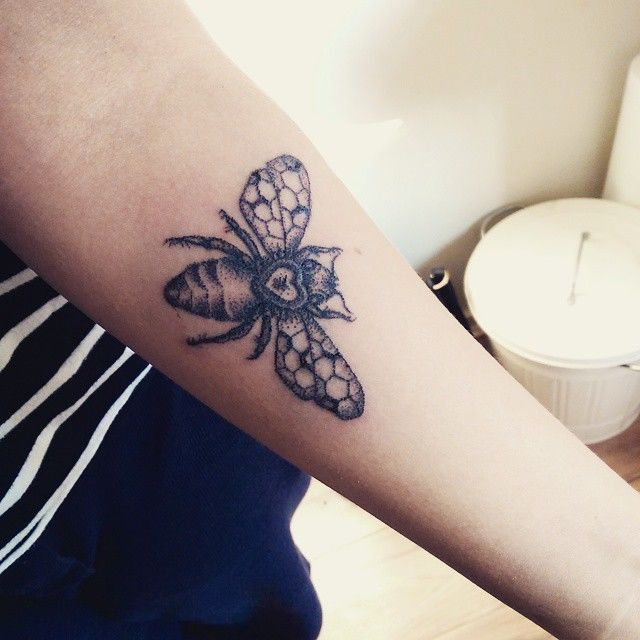 Delicate Pointillism Tattoos