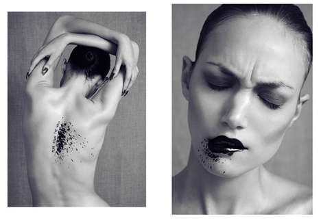 Inky Beauty Shoots