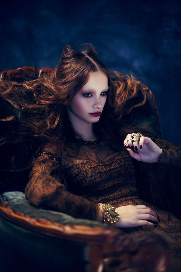 Glamorously Goth Portraits