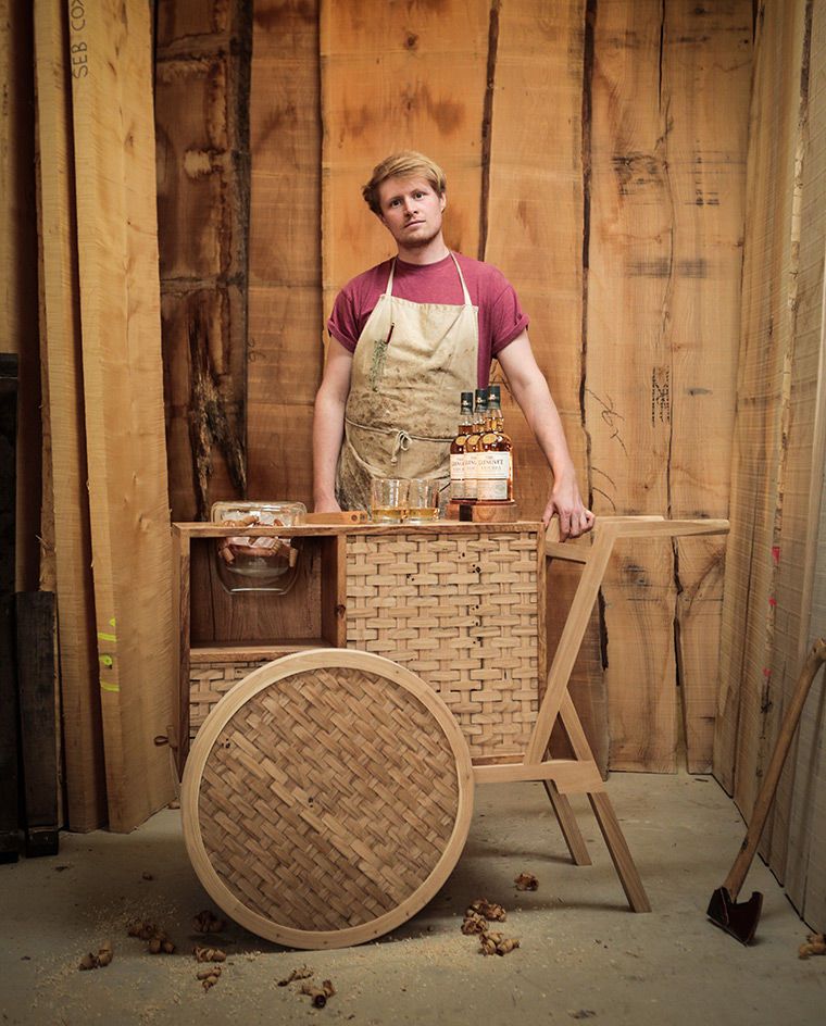 Woven Whiskey Trolleys