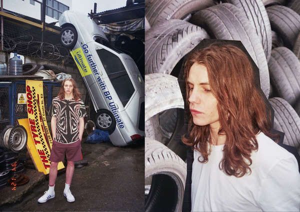 Collaged Junk Yard Captures