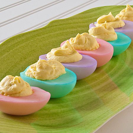 Pastel Egg Dishes