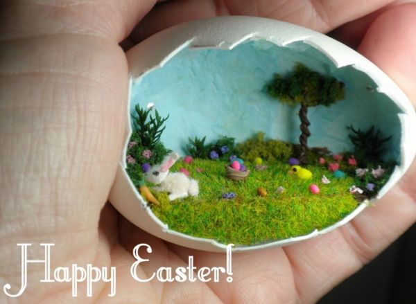 Easter Egg Dioramas