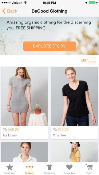 Sustainable Shopping Apps