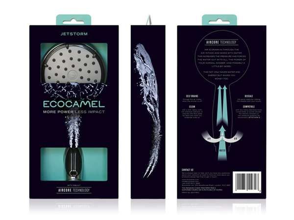 Animalistic Shower Head Branding