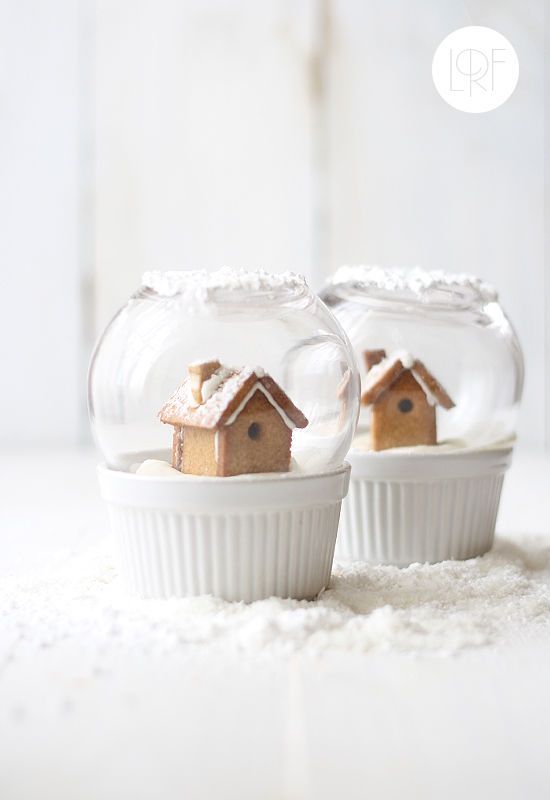 Edible Snow Globes