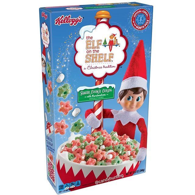 Christmas Character Breakfast Cereals Elf on the Shelf Cereal