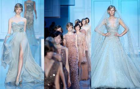 Dreamy Princess Dresses Elie Saab Fall 2011 Couture