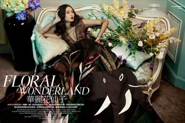 Floral Couture Editorials