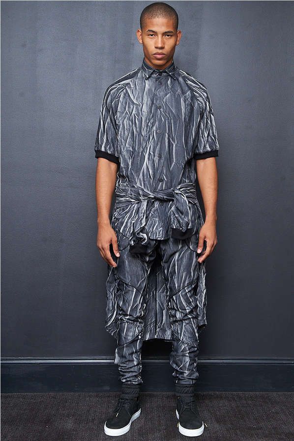 Coal-Patterned Menswear