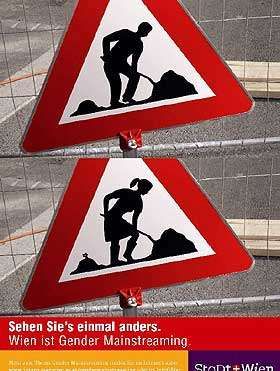 Equal Gender Traffic Signs