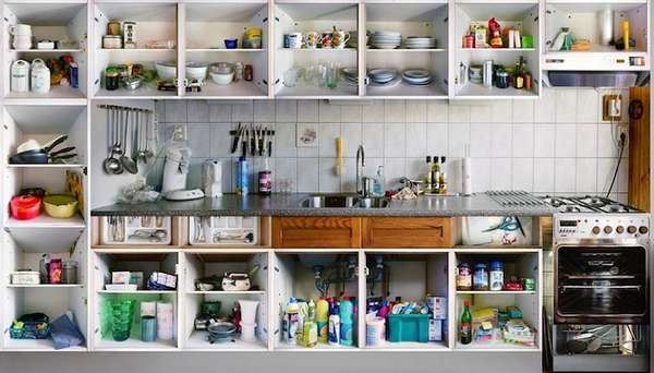 Cluttered Kitchen Captures