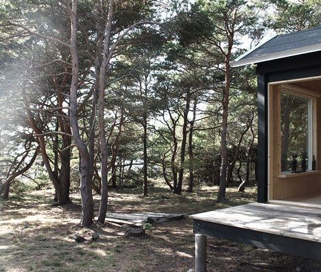 Minimalist Wooden Cabins