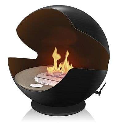 Flaming Pod Spins 360 Degrees