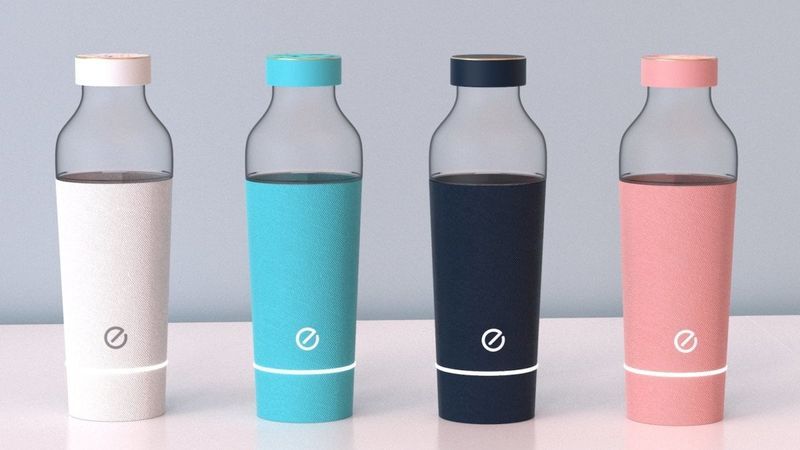 Timer in water bottle's cap reminds you to hydrate - CNET