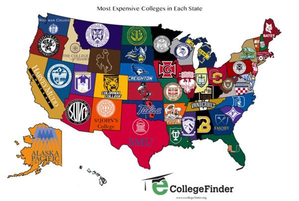 Collegiate Pricing Maps