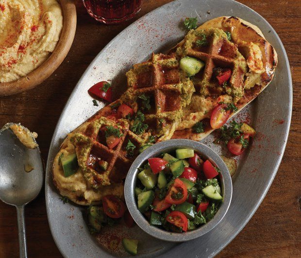 Savory Chickpea Waffles