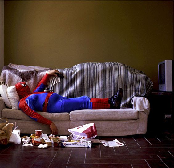 Aging Superhero Photography