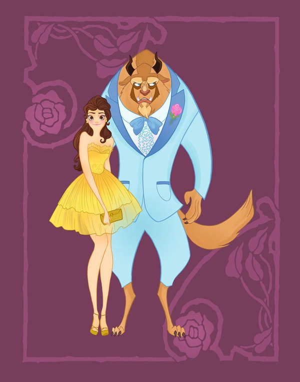 Fantasy Character Prom Drawings