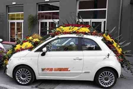 Flower-Covered Cars