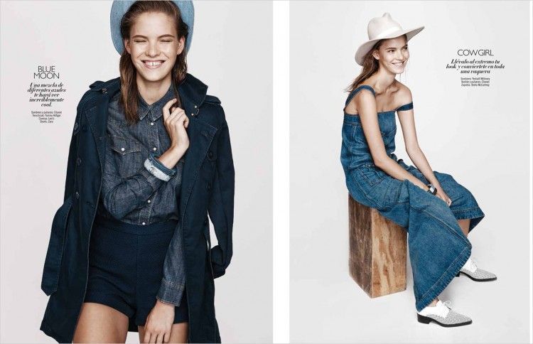 Effortless Denim Editorials