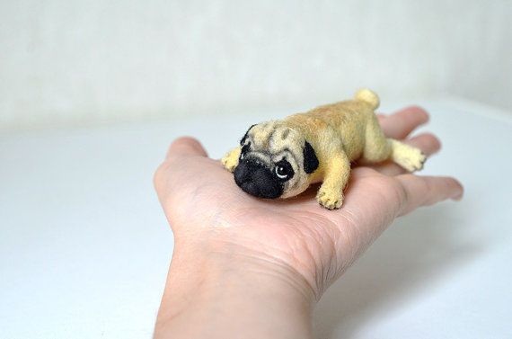 Canine Felt Figurines