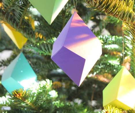 Kaleidoscopic DIY Ornaments