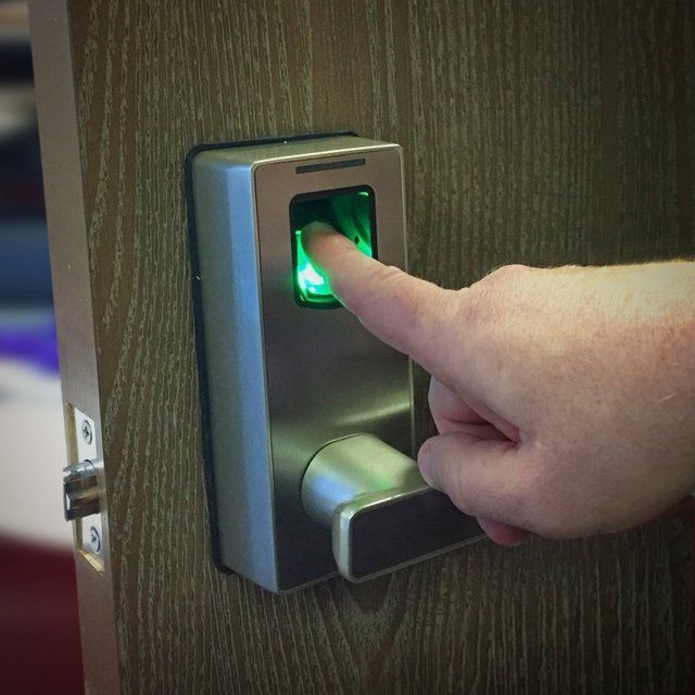 Futuristic Fingerprint Locks