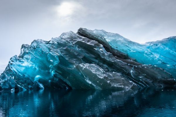 Flipped Iceberg Photography